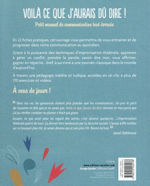 Produktbild: Voila ce que j aurais du dire