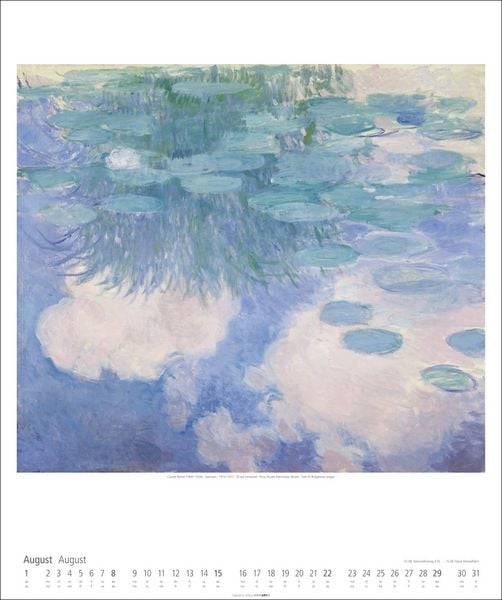 Produktbild: Claude Monet Im Garten Kalender 2027 - Im Garten
