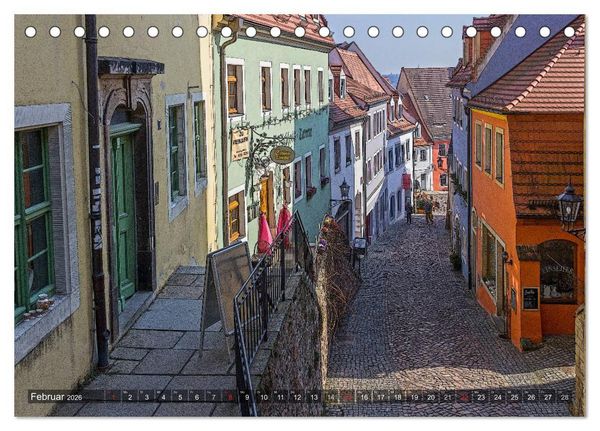 Produktbild: Das Jahr an der Elbe in Mei&szlig;en (Tischkalender 2026 DIN A5 quer), CALVENDO Monatskalender