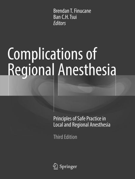 Produktbild: Complications of Regional Anesthesia