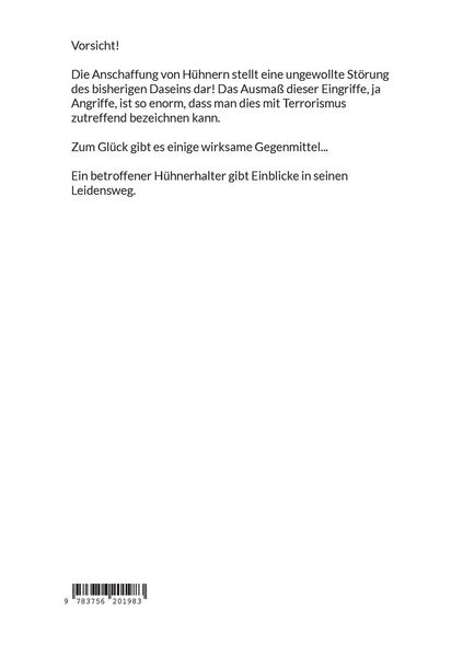 Produktbild: H&uuml;hnerterrorismus