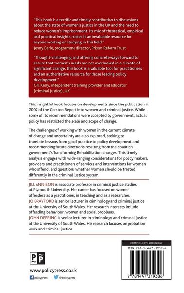 Produktbild: Women and criminal justice