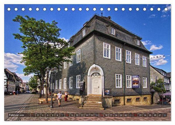 Produktbild: Stadtansichten Brilon (Tischkalender 2026 DIN A5 quer), CALVENDO Monatskalender
