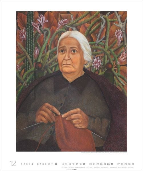 Produktbild: Frida Kahlo Edition Kalender 2027