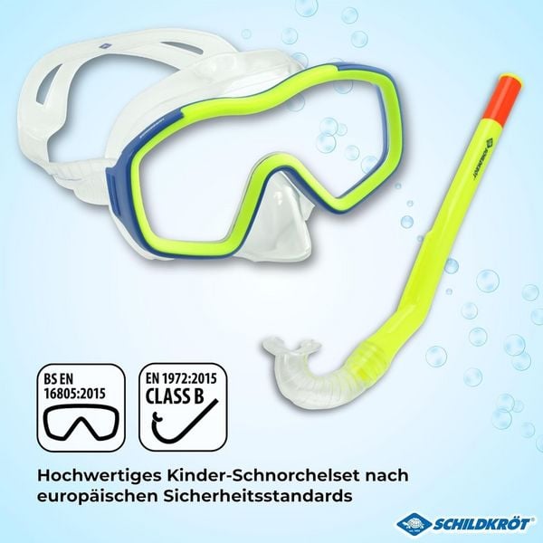 Produktbild: Schildkr&ouml;t 940015 - TOKU Junior Schnorchel Set, 2-teilig, ab 4 Jahren