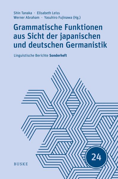 Produktbild: Grammatische Funktionen aus Sicht der japanischen und deutschen Germanistik