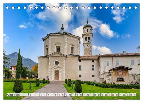 Produktbild: Riva del Garda Impressionen vom Gardasee (Tischkalender 2026 DIN A5 quer), CALVENDO Monatskalender