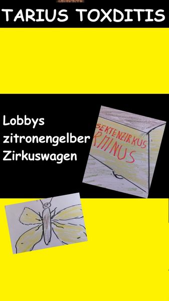 Produktbild: Lobbys zitronengelber Zirkuswagen