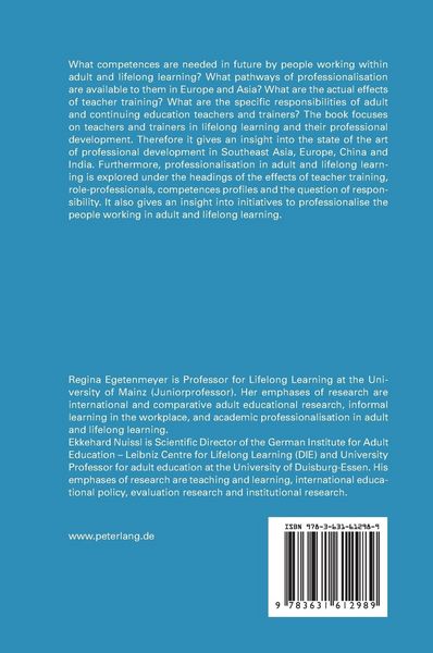 Produktbild: Teachers and Trainers in Adult and Lifelong Learning