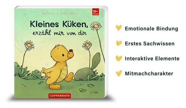Produktbild: Liebling: Kl. K&uuml;ken, erz&auml;hl mir von dir (Tourlonias)