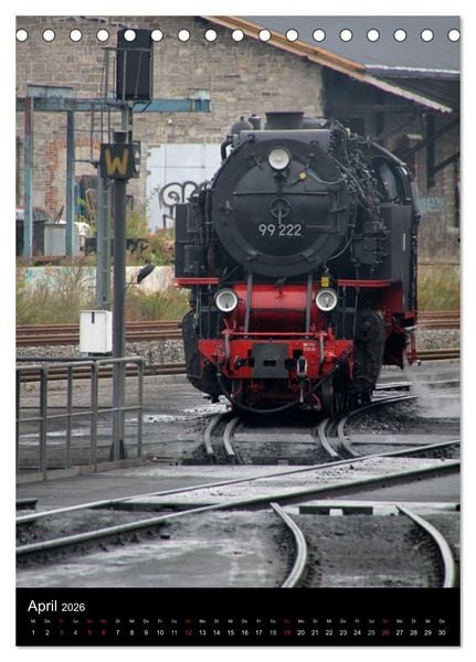 Produktbild: Die Brockenbahn (Tischkalender 2026 DIN A5 hoch), CALVENDO Monatskalender