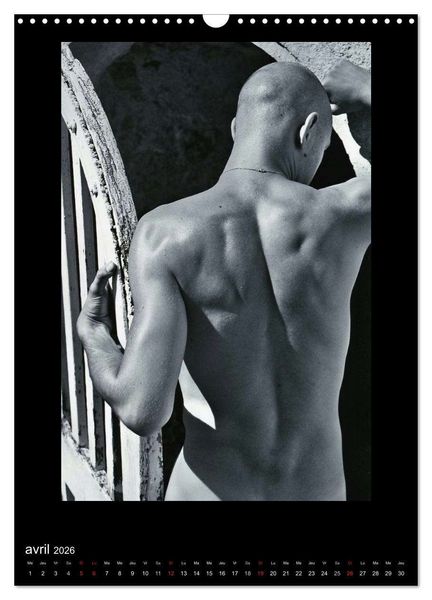 Produktbild: Au Masculin (Calendrier mural 2026 DIN A3 horizontal), CALVENDO calendrier mensuel