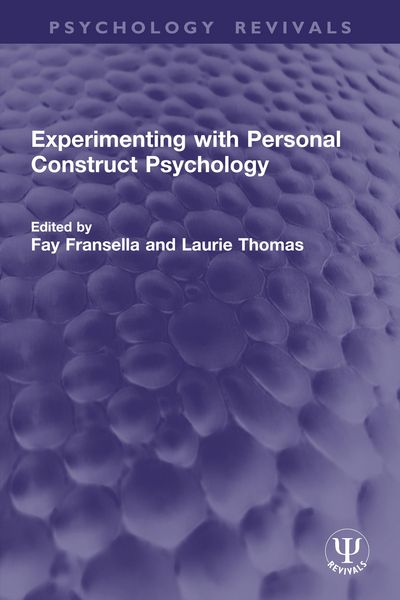 Produktbild: Experimenting with Personal Construct Psychology