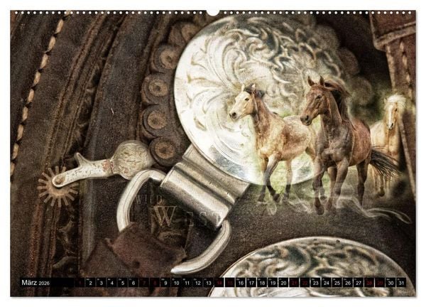Produktbild: Magie Wilder Westen (Wandkalender 2026 DIN A2 quer), CALVENDO Monatskalender