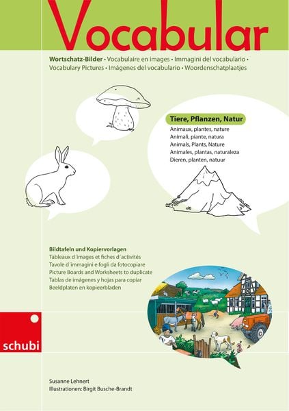 Lehnert, S: Vocabular Wortschatz-Bilder: Tiere, Planzen, Taschenbuch von Susanne Lehnert, Westermann Lernwelten GmbH, 9783867232302