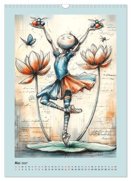 Produktbild: Kleine Wunder. Fantasie zwischen Zeit, Herz und Poesie (Wandkalender 2027 DIN A3 hoch), CALVENDO Monatskalender