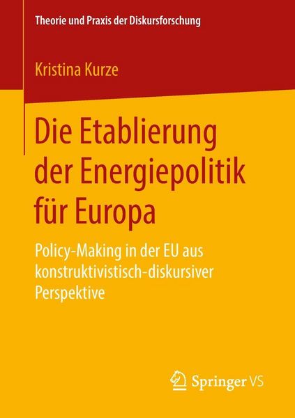 Produktbild: Die Etablierung der Energiepolitik f&uuml;r Europa