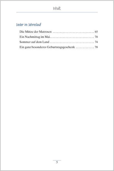Produktbild: Liedergeschichten