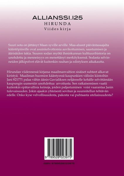 Produktbild: Allianssi.125: Hirunda