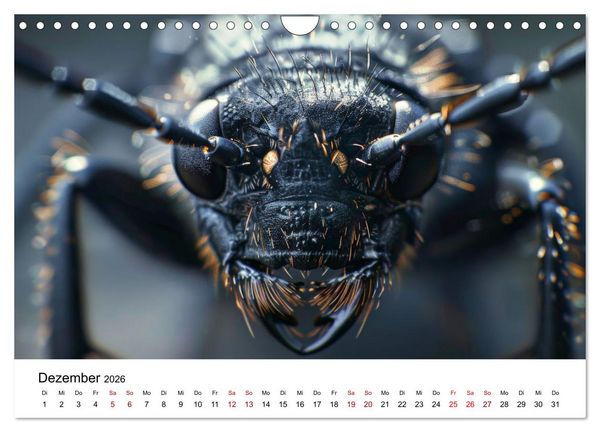 Produktbild: Insekten hautnah (Wandkalender 2026 DIN A4 quer), CALVENDO Monatskalender