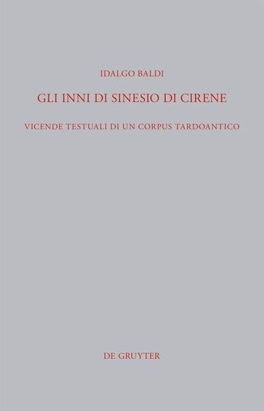 Produktbild: Gli Inni di Sinesio di Cirene