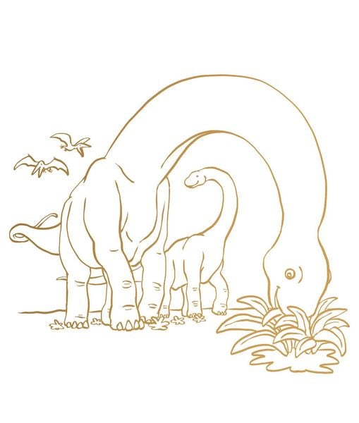 Produktbild: Metallic-Malen (Allosaurus)