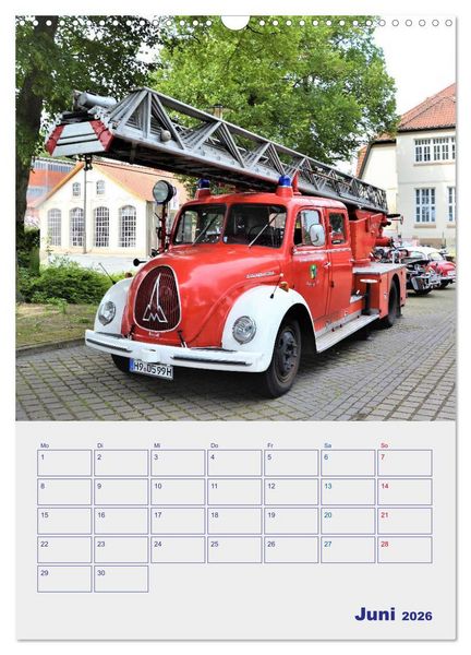 Produktbild: FEUERWEHR-Legende (Wandkalender 2026 DIN A3 hoch), CALVENDO Monatskalender