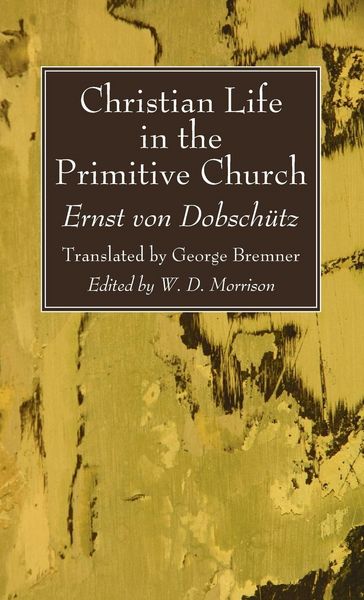 Produktbild: Christian Life in the Primitive Church