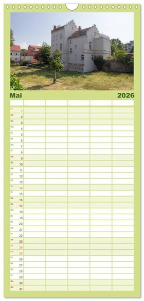 Produktbild: Familienplaner 2026 - Domstadt F&uuml;rstenwalde Spree mit 5 Spalten (Wandkalender, 21 x 45 cm) CALVENDO