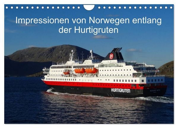 Produktbild: Impressionen von Norwegen entlang der Hurtigruten (Wandkalender 2027 DIN A4 quer), CALVENDO Monatskalender