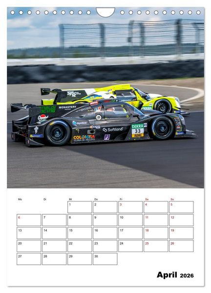Produktbild: PROTOTYPE RACING am N&uuml;rburgring (Wandkalender 2026 DIN A4 hoch), CALVENDO Monatskalender