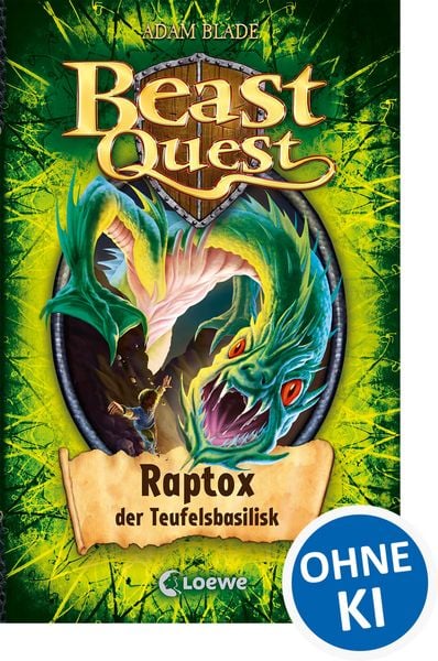 Produktbild: Raptox, der Teufelsbasilisk / Beast Quest Band 39