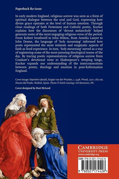 Produktbild: The Poetry of Religious Sorrow in Early Modern England
