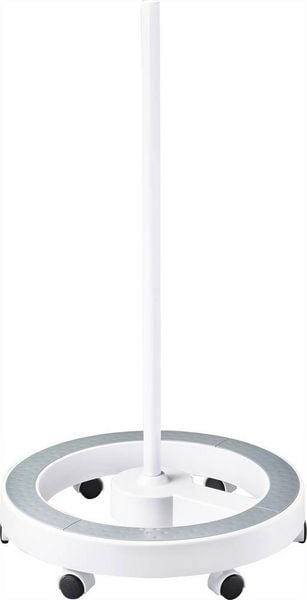 Produktbild: TOOLCRAFT TO-7167603 TOOLCRAFT Rollbares Rundstativ f&uuml;r Lupenleuchte 2021 Energieeffizienzklasse n.rel