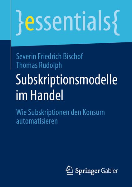 Produktbild: Subskriptionsmodelle im Handel
