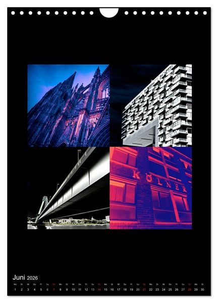 Produktbild: MEIN K&Ouml;LN Photos Marion Koell (Wandkalender 2026 DIN A4 hoch), CALVENDO Monatskalender