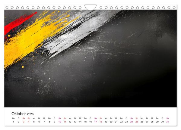 Produktbild: Mein kreativer Kalender (Wandkalender 2026 DIN A4 quer), CALVENDO Monatskalender