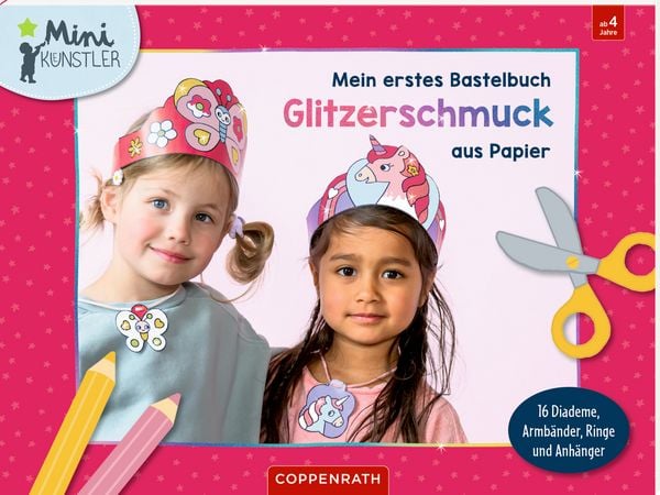 Produktbild: Mein erstes Bastelbuch - Glitzerschmuck aus Papier