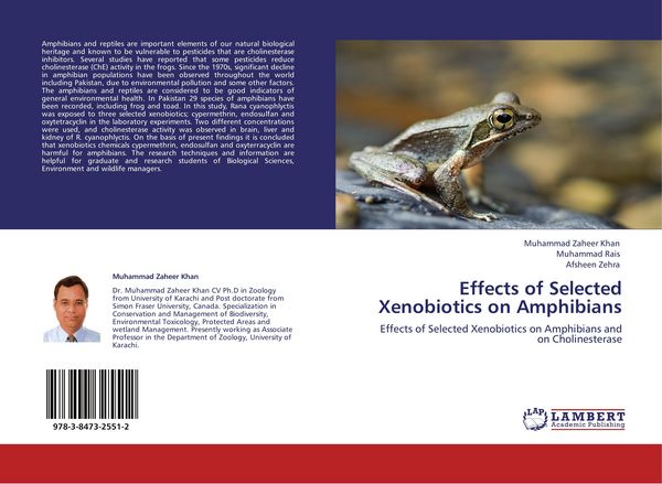 Produktbild: Effects of Selected Xenobiotics on Amphibians