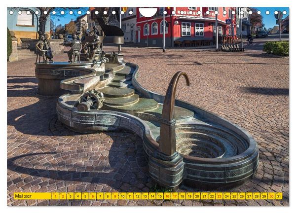 Produktbild: Donaueschingen (Wandkalender 2027 DIN A4 quer), CALVENDO Monatskalender