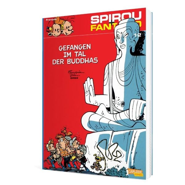 Produktbild: Spirou und Fantasio 12: Gefangen im Tal der Buddhas