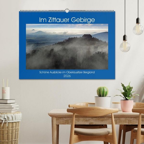 Produktbild: Das Zittauer Gebirge - (Wandkalender 2026 DIN A2 quer), CALVENDO Monatskalender
