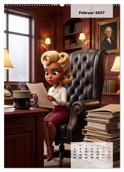 Produktbild: Mini-Girls (hochwertiger Premium Wandkalender 2027 DIN A2 hoch), Kunstdruck in Hochglanz