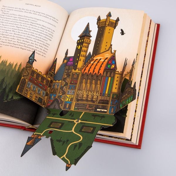 Harry Potter und der Stein der Weisen (Papierkunst-Edition mit 3D-Aufklapp-Elementen 1)