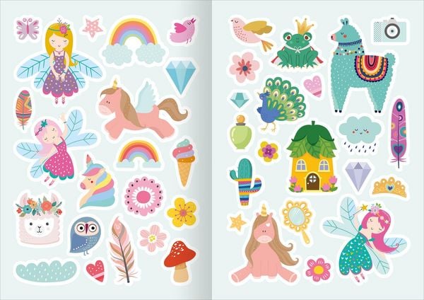 Produktbild: Diamant-Stickerspa&szlig; Feen
