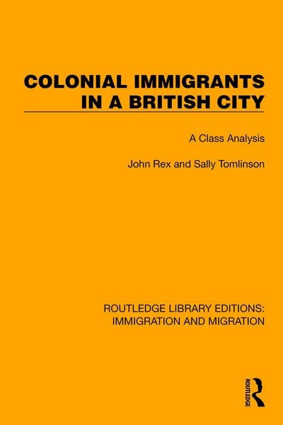 Produktbild: Colonial Immigrants in a British City