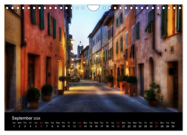 Produktbild: Magical Tuscany and Liguria (Wall Calendar 2026 DIN A4 landscape), CALVENDO 12 Month Wall Calendar