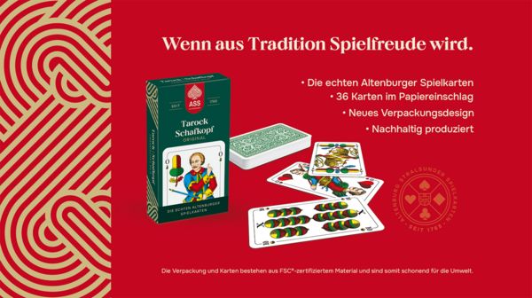 Produktbild: ASS Schafkopf/Tarock, fr&auml;nkisches Bild in Faltschachtel