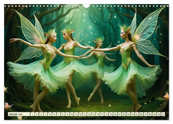 Produktbild: Im Reich der M&auml;rchen, Mythen und Legenden (Wandkalender 2026 DIN A3 quer), CALVENDO Monatskalender