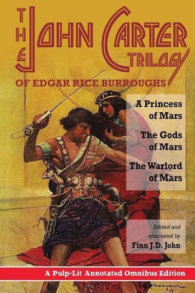 Produktbild: The John Carter Trilogy of Edgar Rice Burroughs